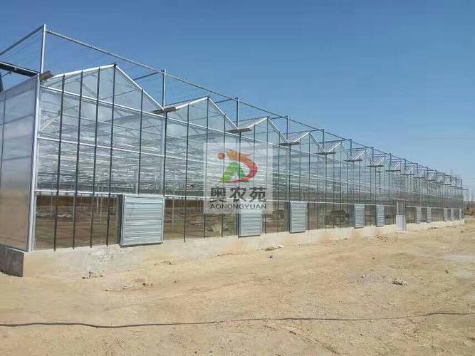 新型文洛式玻璃温室大棚设计图集 迈向智能化农业的坚实一步
